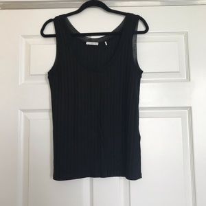 Sandro tank top in black